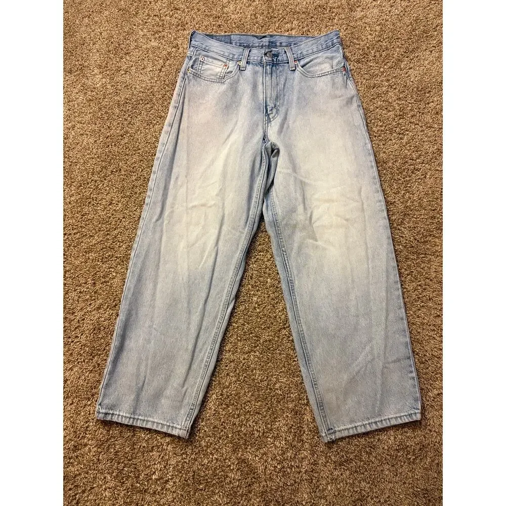 Levi's 578 Regular Fit Light Wash Denim Jeans Size 30x30 Blue